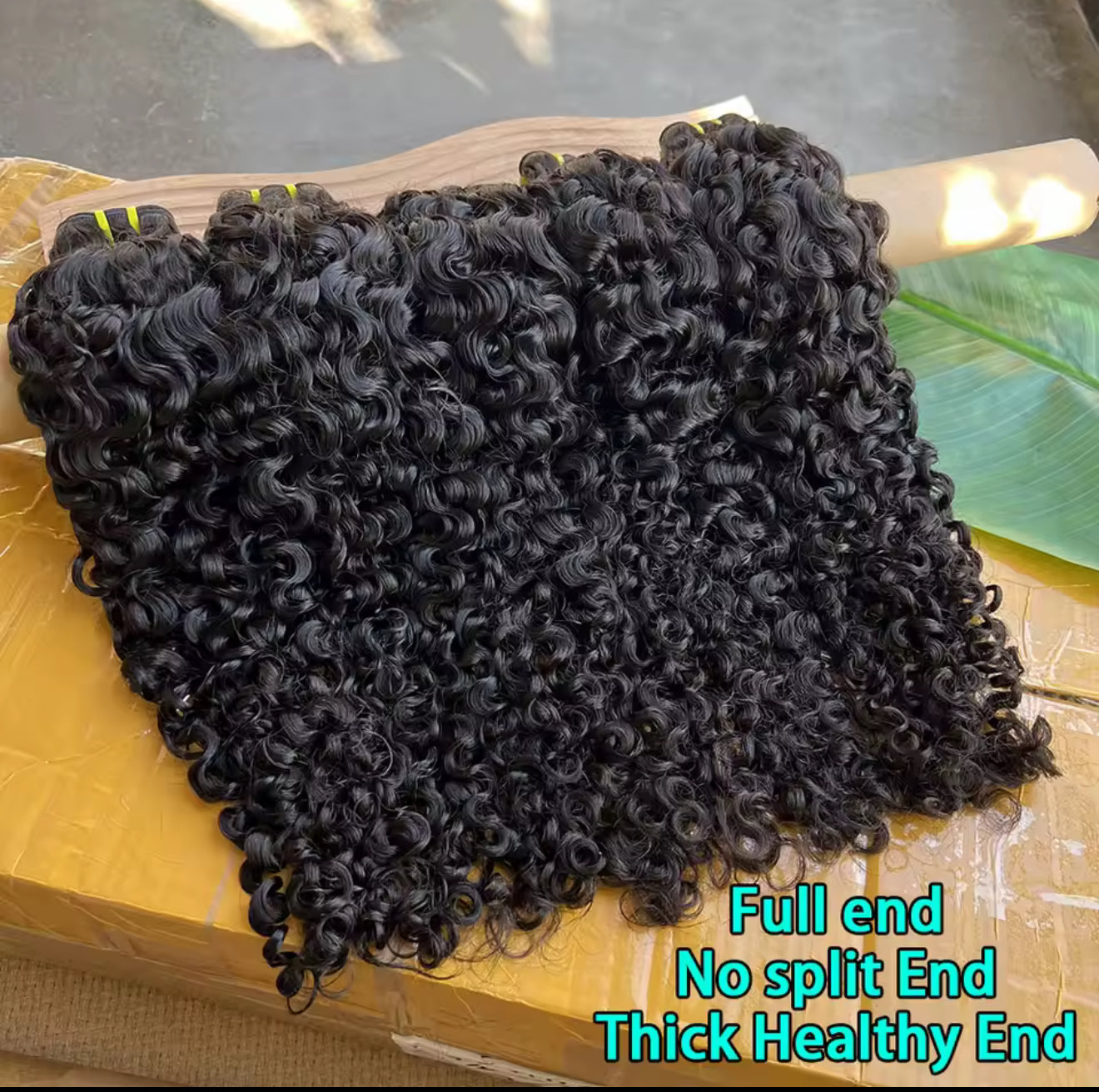 Burmese luxury curly bundles