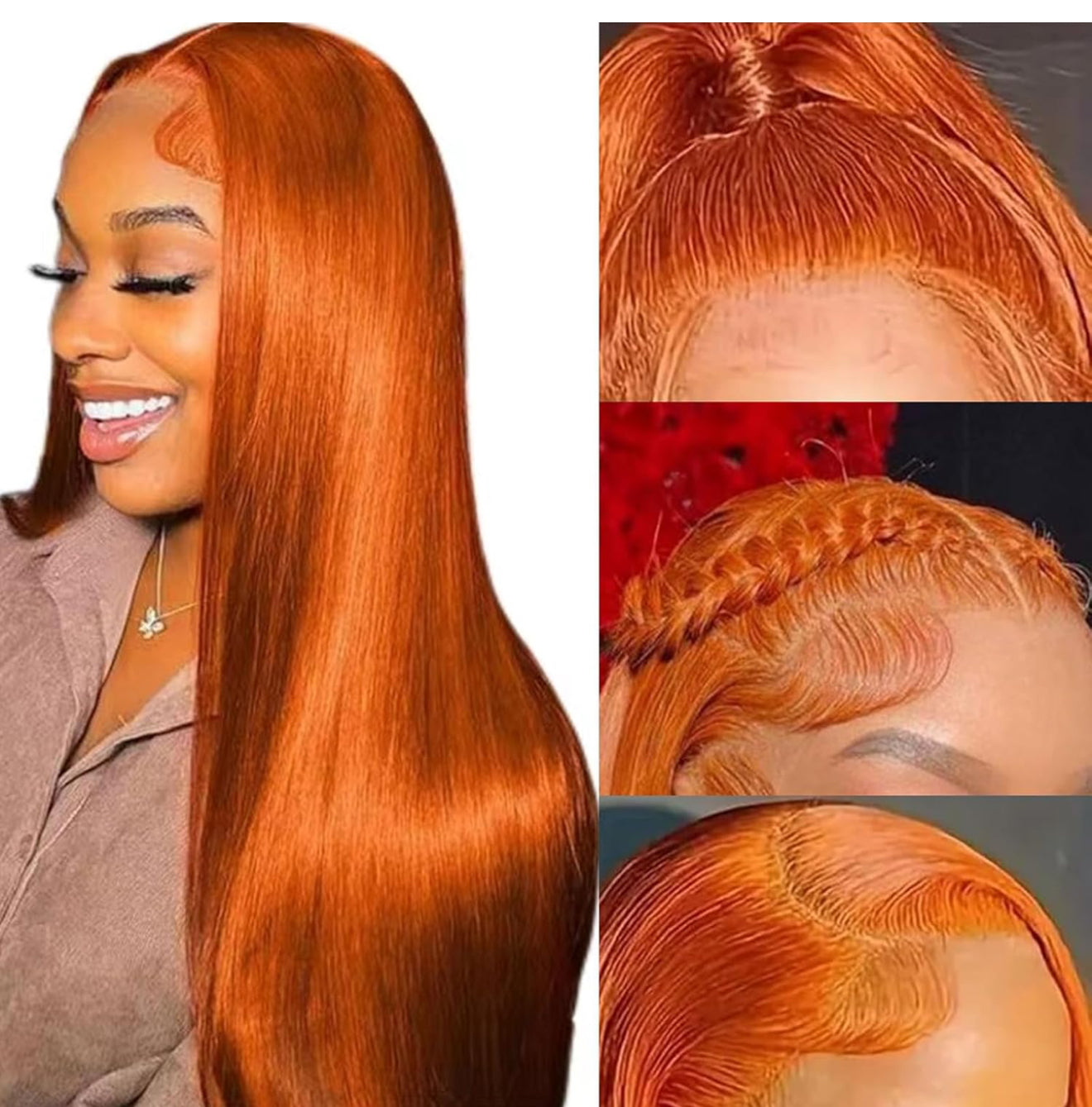 Colored Brazilian “baddie on a budget” wigs 30 inches ONLY