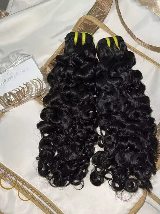 Burmese luxury curly bundles