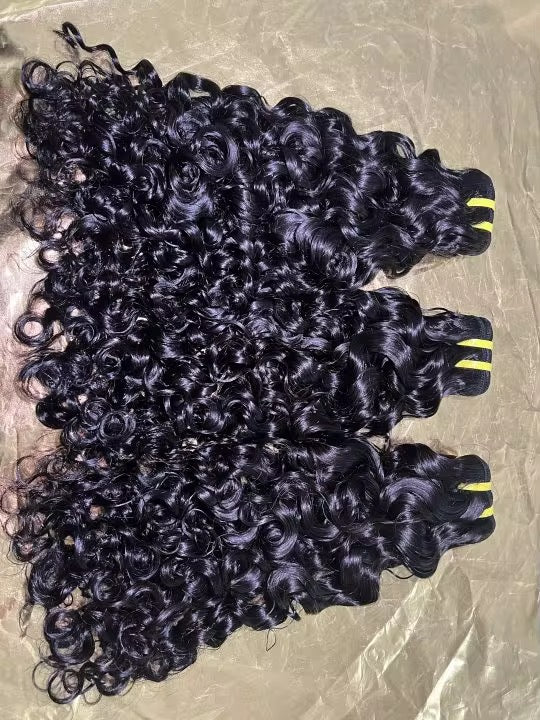 Burmese luxury curly bundles