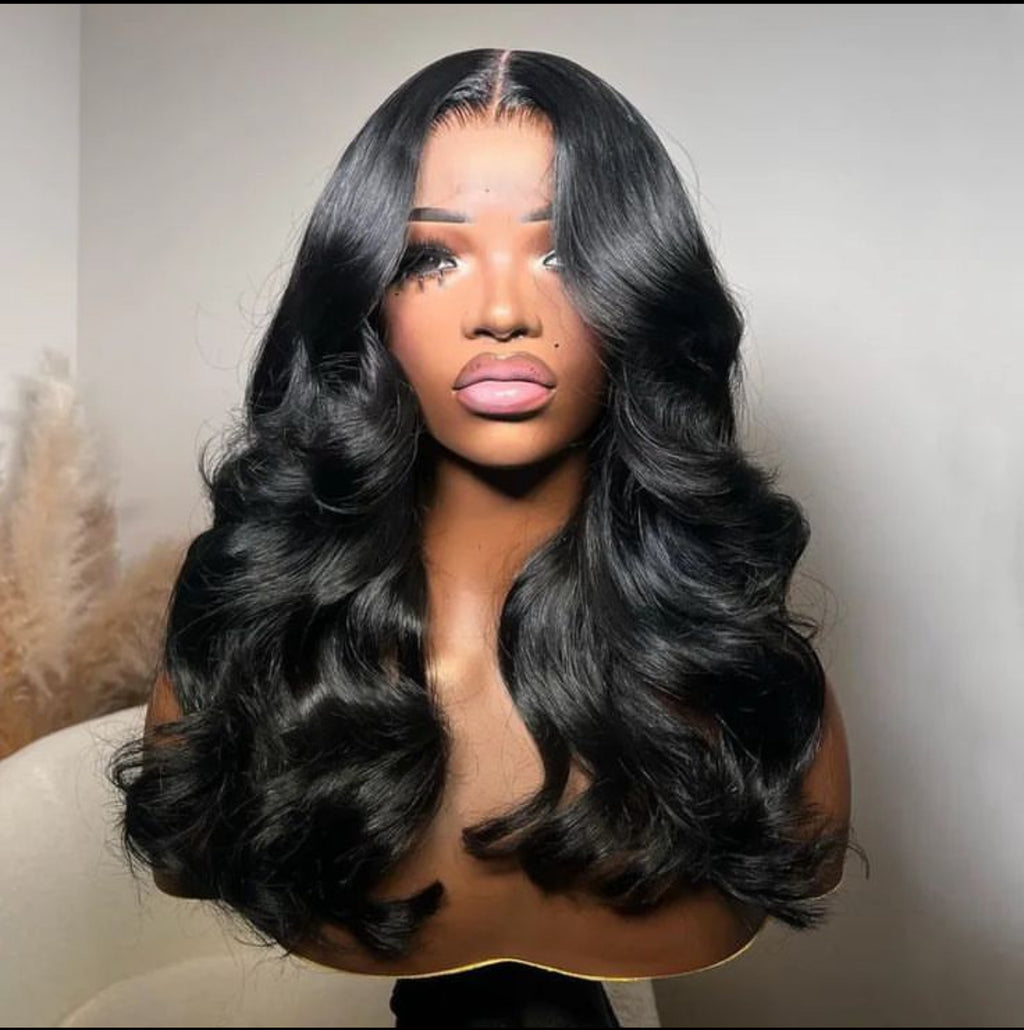 Full Frontal body wave Virgin Wigs