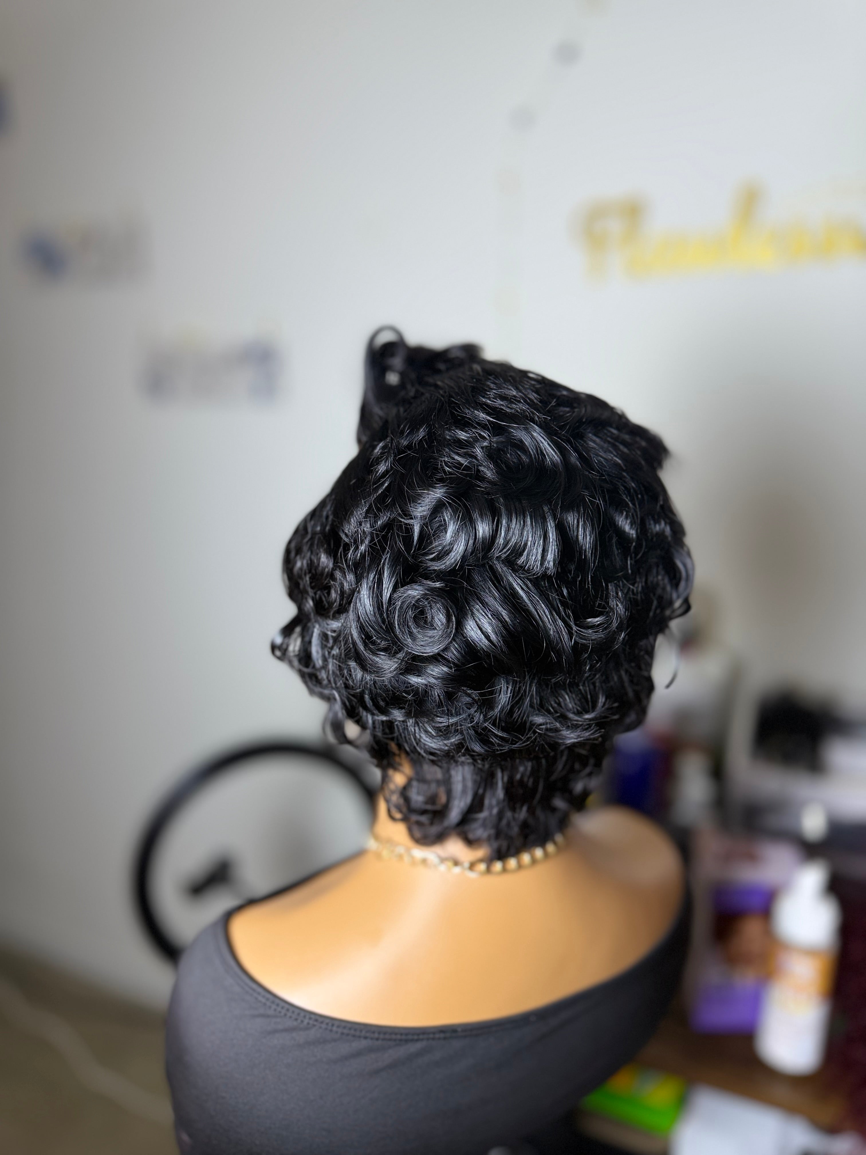 Pixie wig