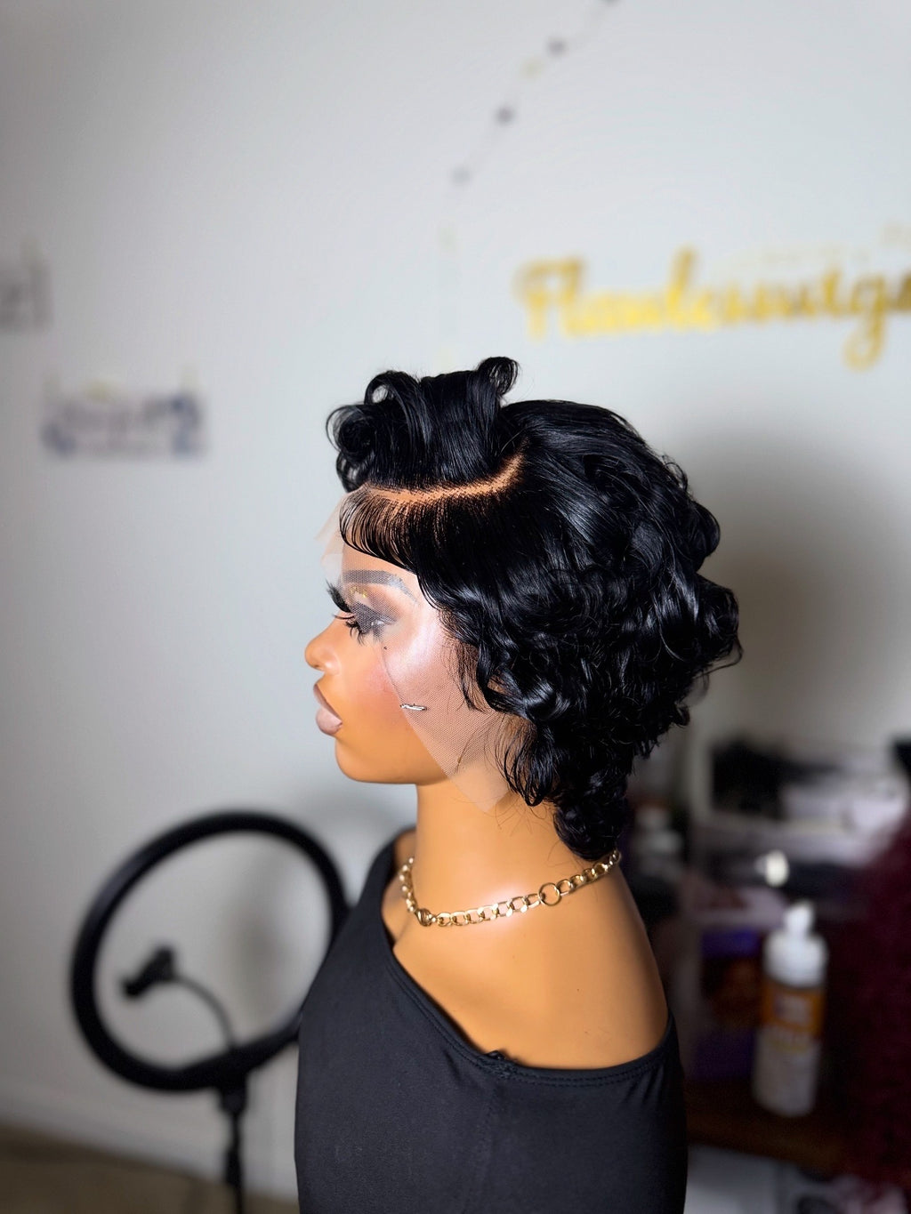Pixie wig