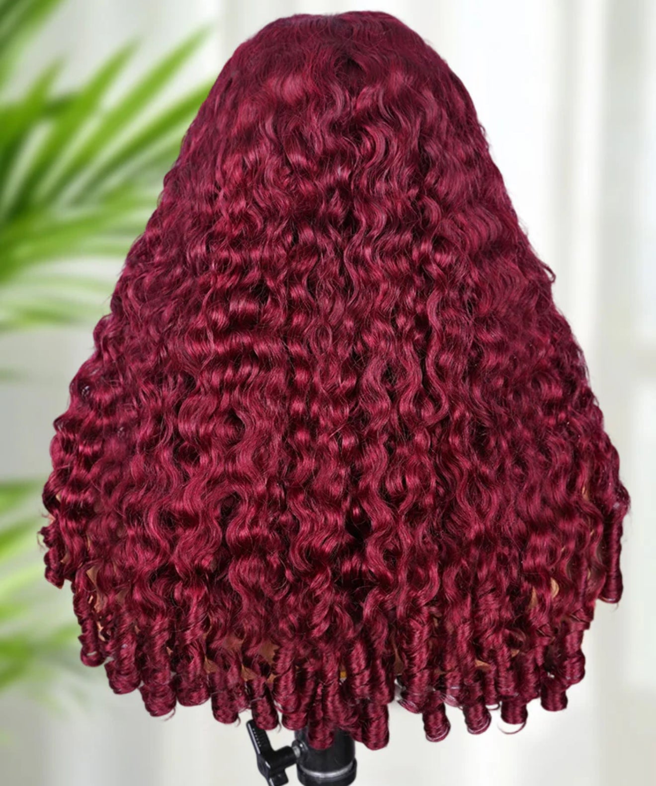 Burmese curly 99j Wig
