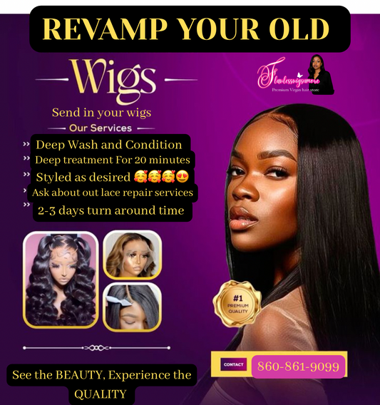 Wig revamp services