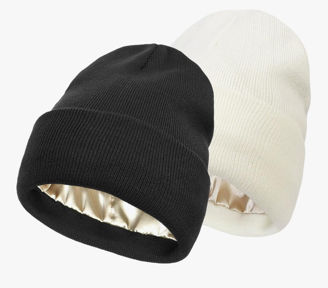 Beanie with silk interior (1 beanie)