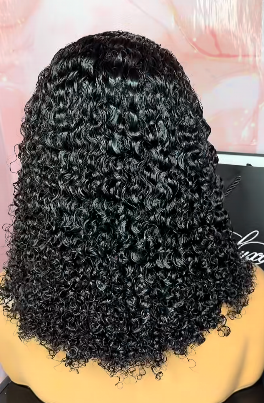 HEADBAND KINKY CURLY HUMAN WIG DEAL