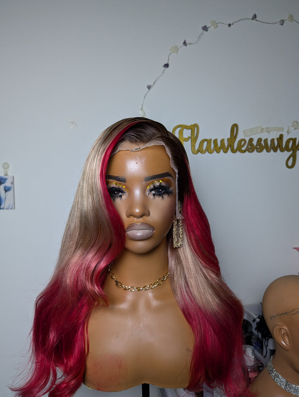 Frontal Valentines day wig