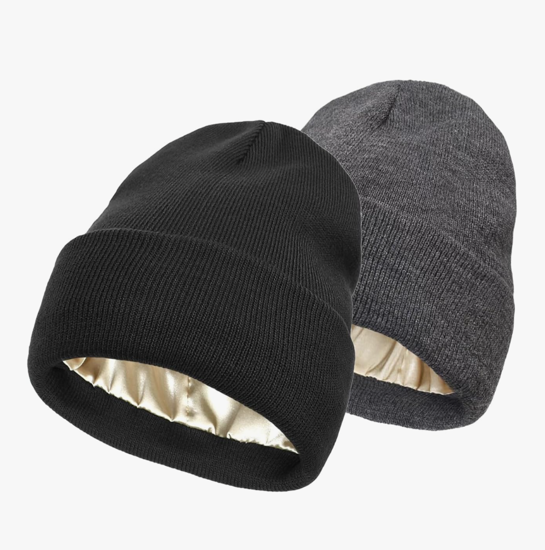 Beanie with silk interior (1 beanie)