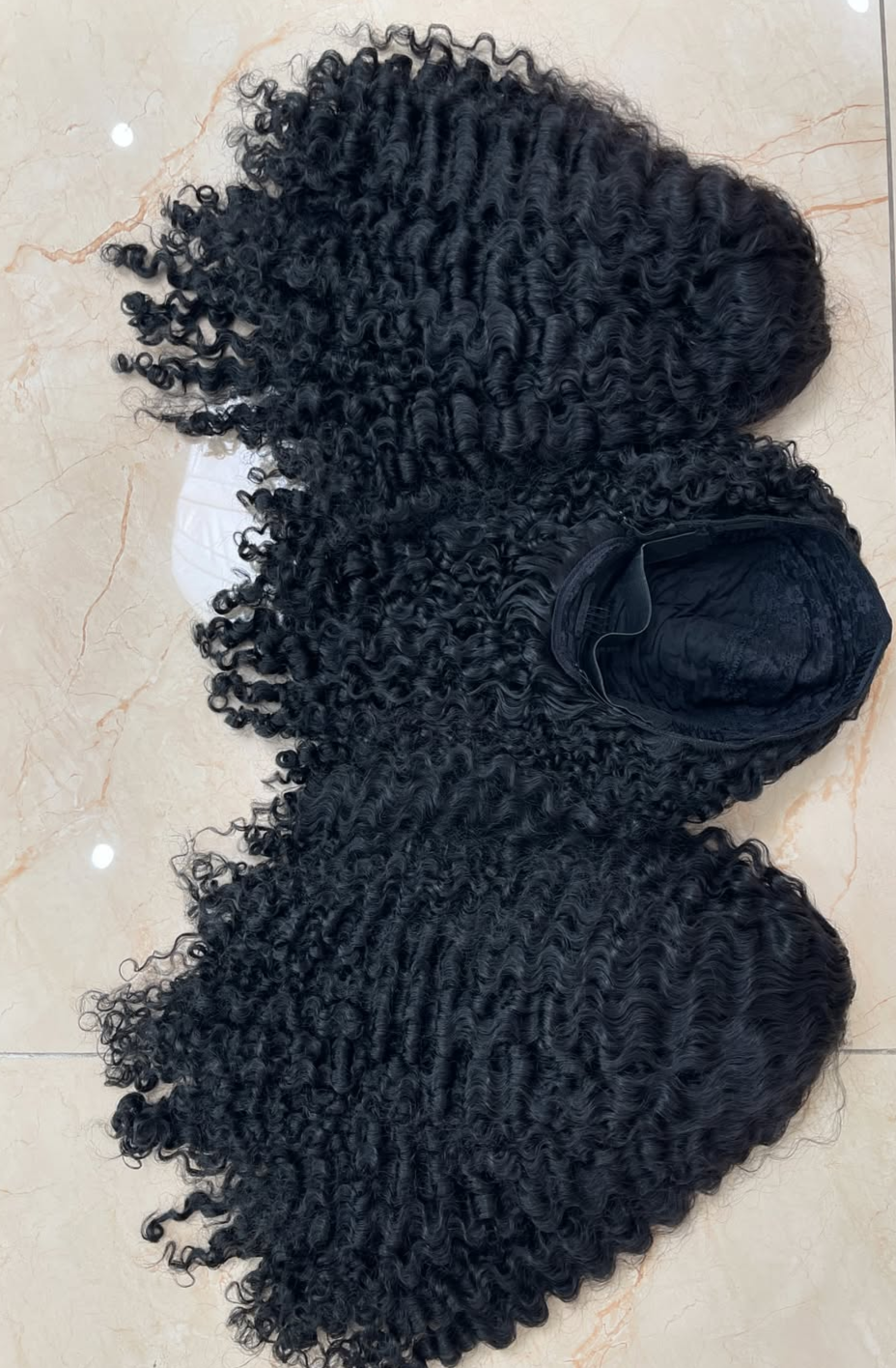 HEADBAND KINKY CURLY HUMAN WIG DEAL