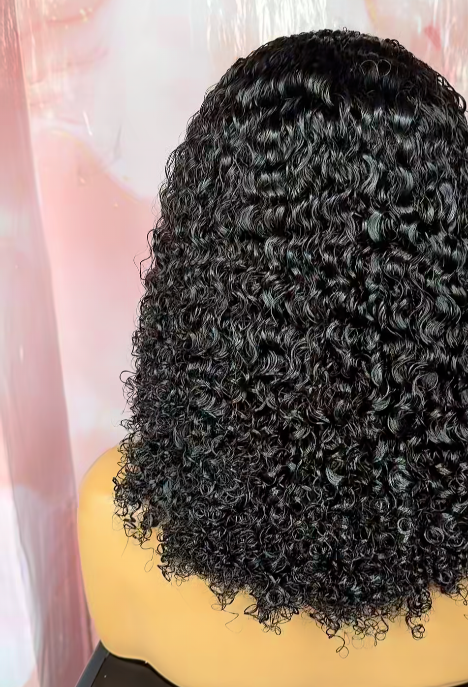HEADBAND KINKY CURLY HUMAN WIG DEAL