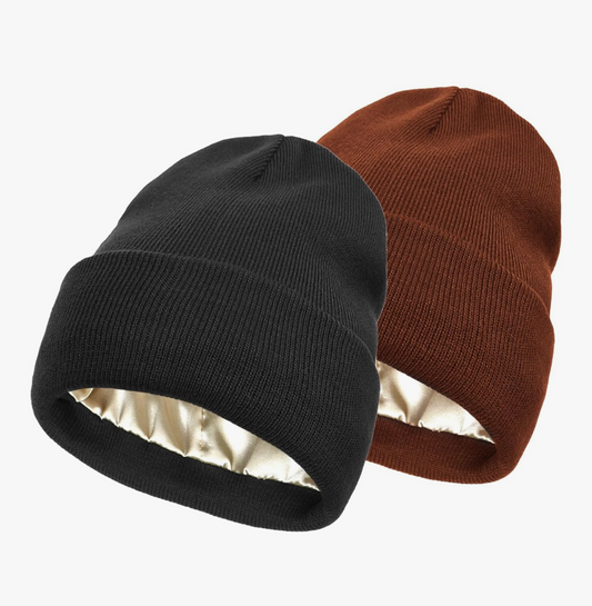 Beanie with silk interior (1 beanie)