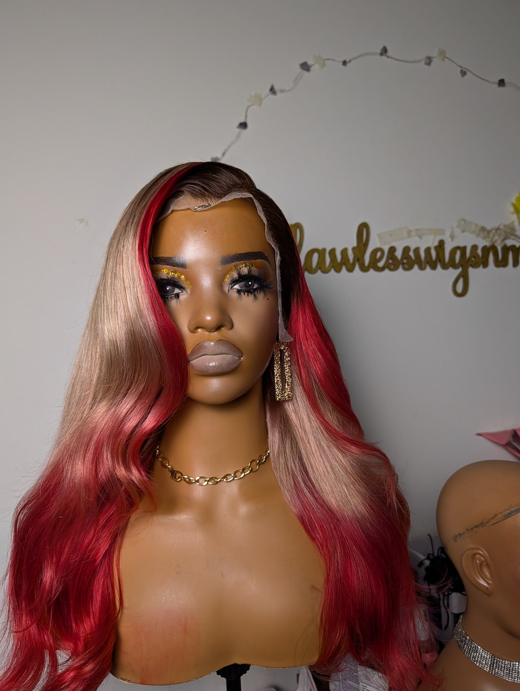 Frontal Valentines day wig